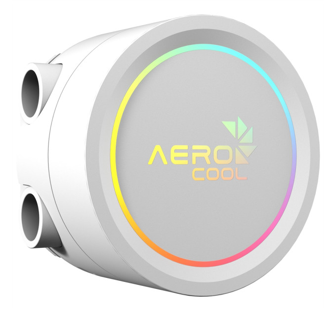 Система водяного охолодження AeroCool Abyss L240R White (ACLA-AB24117.21)
