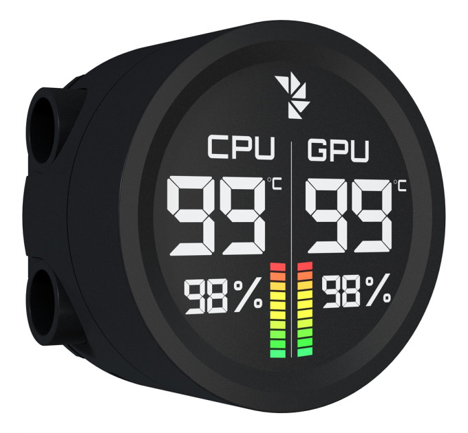 AeroCool Система водяного охолодження AeroCool Abyss L360R Digi Black (ACLA-AD36117.11)