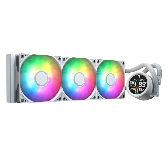 Система водяного охолодження AeroCool Abyss L360R Digi White (ACLA-AD36117.21)