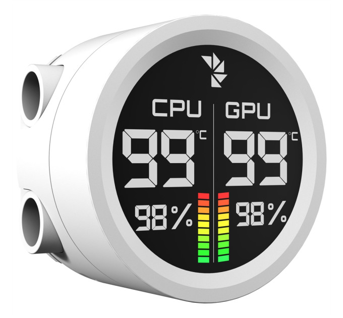 Система водяного охолодження AeroCool Abyss L360R Digi White (ACLA-AD36117.21)