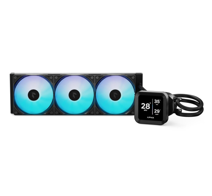 APNX Система водяного охолодження APNX LC1-D 360 BK (APLA-SV36117.11)