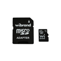 Карта пам'яті Wibrand 64GB mictoSD class 10 UHS-II (U3) V10 Read 80/Write 30 (WICDXU3/64GB-A)