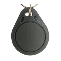 Брелок з чіпом Voltronic 125кГц, TK4100, сірий, 20шт. (YT33359)