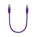 Ritar Патч-корд 0.25м, RJ-45, Cat.5e, CU, мідь, фіолетовий Ritar (PCR-CU/0.25Pe / 14091)