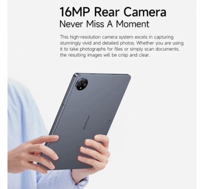 Ulefone Планшет Ulefone Tab A11 11", IPS 4G 6/256Gb Space Gray (6975326663687)