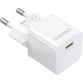Choetech Зарядний пристрій Choetech GaN USB-C 20W QC3.0/PD/PPS (PD5010-EU-WH)