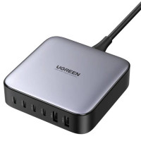 Зарядний пристрій Ugreen 6xUSB 200W (4хUSB-C+2xUSB-A) Gan CD271 (40914)