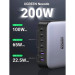 Ugreen Зарядний пристрій Ugreen 6xUSB 200W (4хUSB-C+2xUSB-A) Gan CD271 (40914)