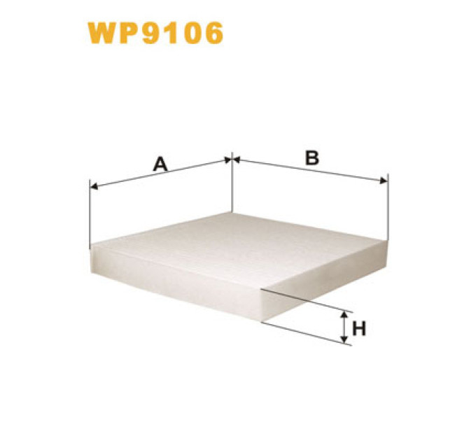 Wixfiltron Фільтр салону Wixfiltron WP9106