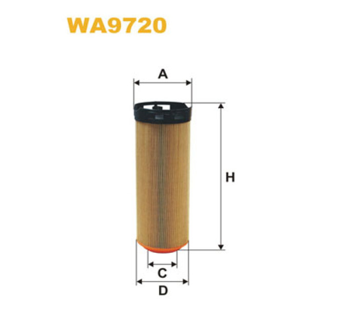 Wixfiltron Повітряний фільтр для автомобіля Wixfiltron WA9720