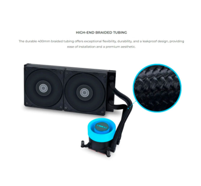 Lian Li Система рідинного охолодження Lian Li GA II Lite 360P, Black (G89.GA2L36PB.00)