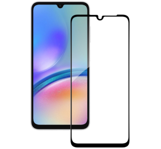 ACCLAB Скло захисне ACCLAB Full Glue Samsung A05S Black (1283126581908)