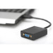 Digitus Перехідник USB 3.0 AM to VGA F 0.15m Full HD Digitus (DA-70840)