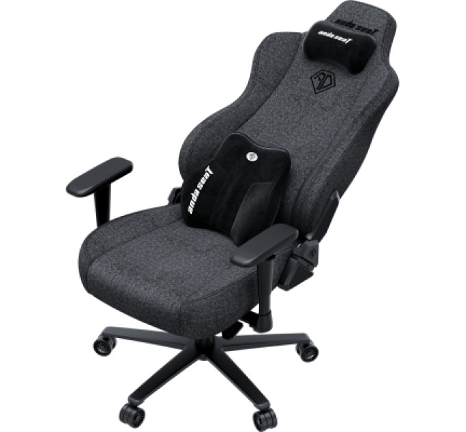 AndaSeat Крісло ігрове AndaSeat Novis Plus Fabric XL Dark Grey (AD23YC-XL-01-GB-F-G04)