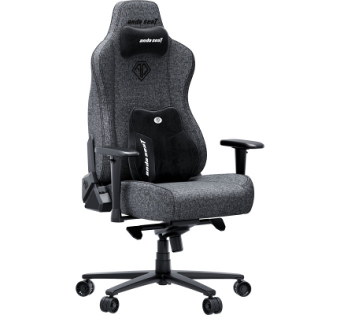 AndaSeat Крісло ігрове AndaSeat Novis Plus Fabric XL Dark Grey (AD23YC-XL-01-GB-F-G04)