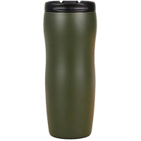 Термокружка Merlion 500 мл з відкидною кришкою, зелена (Mug-500Green)
