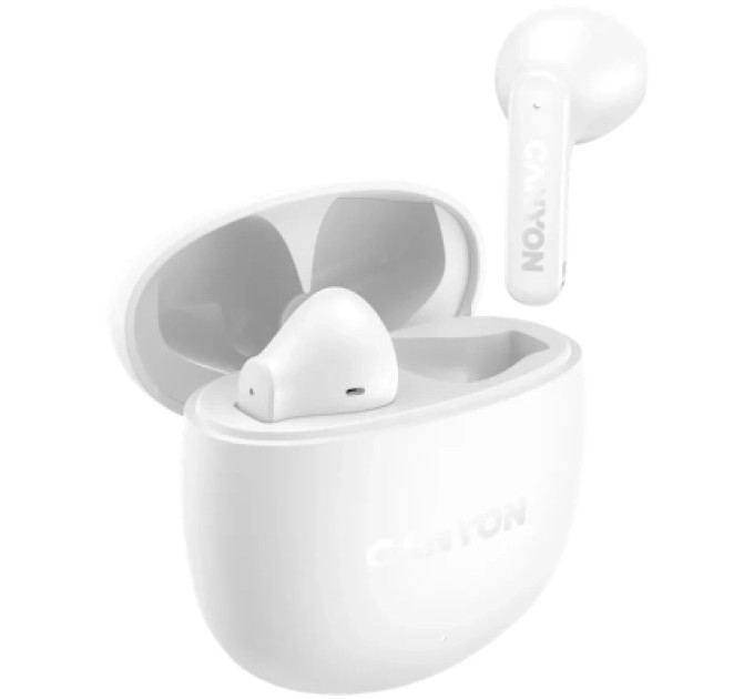 Canyon Навушники Canyon OnGo 13 TWS White (CNS-TWS13W)