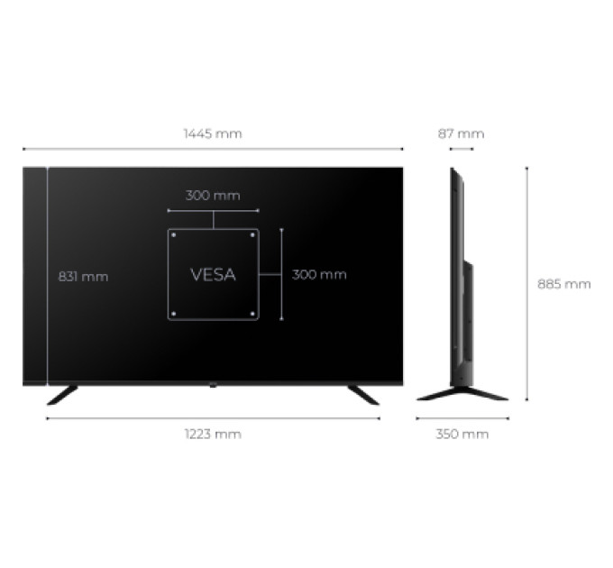 Kivi Телевізор Kivi 65U820KB