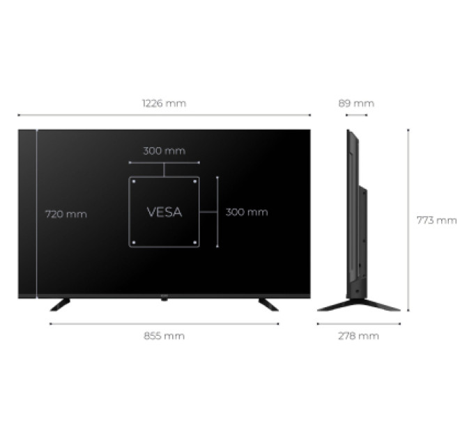 Kivi Телевізор Kivi 55U800KB