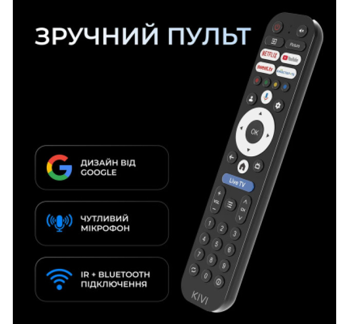 Kivi Телевізор Kivi 55U800KB