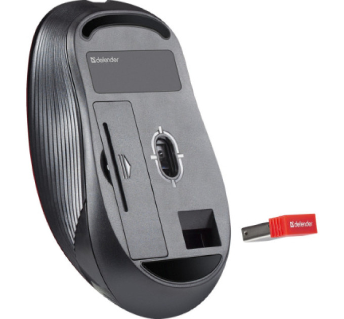 Defender Мишка Defender Gassa MM-105 Wireless Silent Grey (52104)