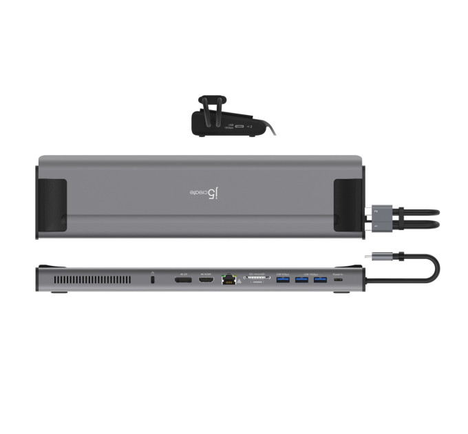 J5create Док-станція J5create USB-C 12-в-1 (JCD552-N)