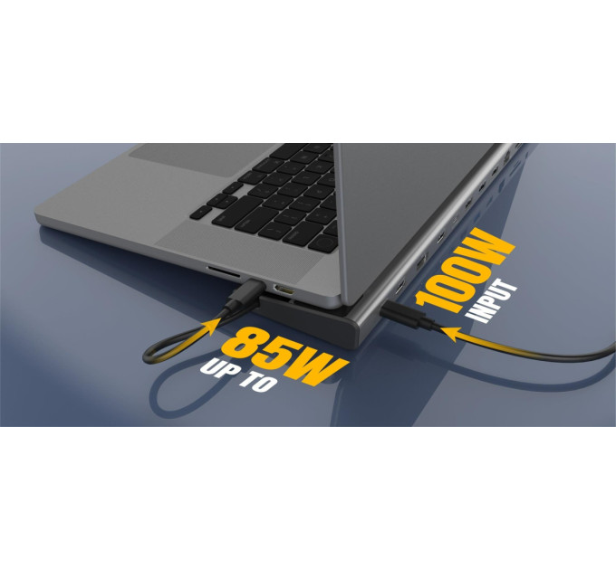 J5create Док-станція J5create USB-C 12-в-1 (JCD554-N)