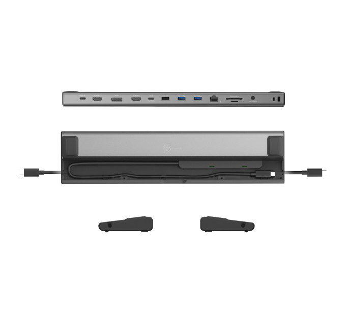 J5create Док-станція J5create USB-C 12-в-1 (JCD554-N)