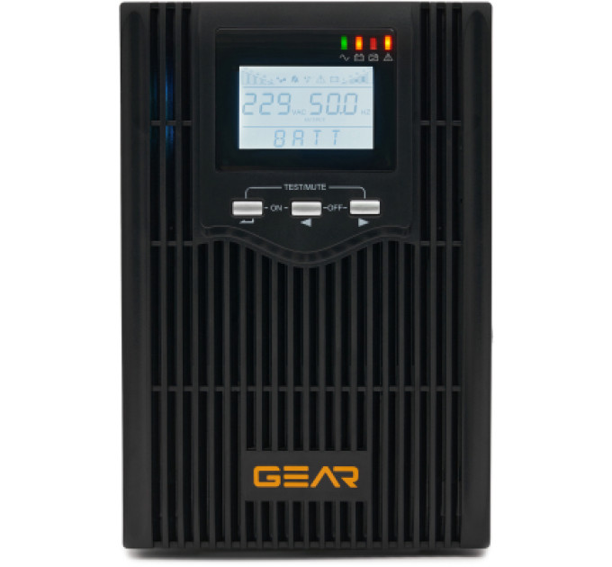 GEAR Пристрій безперебійного живлення GEAR GU-1500PS