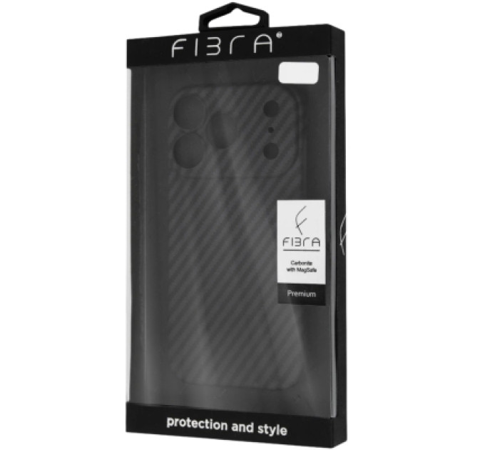 BeCover Чохол до мобільного телефона BeCover FIBRA Carbonite MagSafe Apple iPhone 17 Pro Max Black (715410)