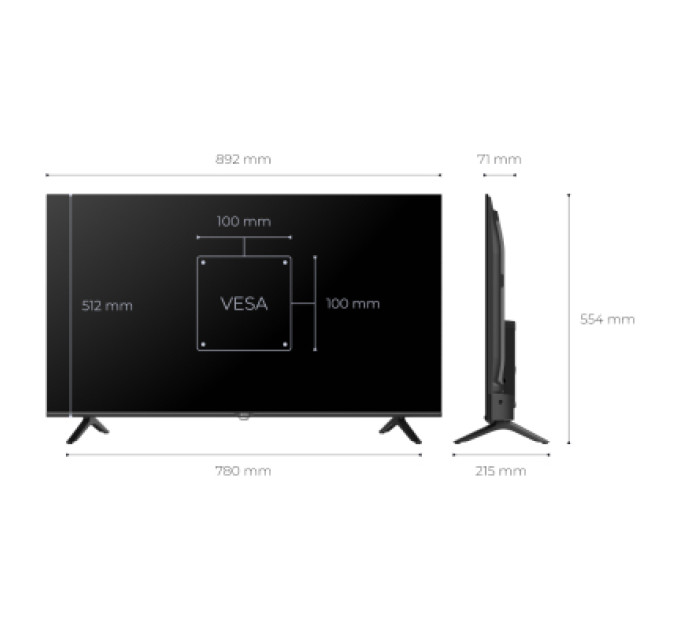 Kivi Телевізор Kivi 40F9000HB