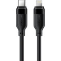 Acefast Дата кабель USB 2.0 AM to Lightning 2.0m 30W TPU black Acefast (6974316286288)