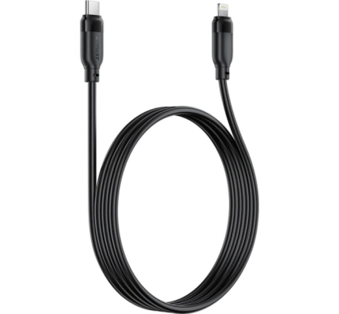 Acefast Дата кабель USB 2.0 AM to Lightning 2.0m 30W TPU black Acefast (6974316286288)