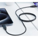 Acefast Дата кабель USB 2.0 AM to Lightning 2.0m 2.4A TPE black Acefast (6974316286271)