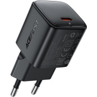 Зарядний пристрій Acefast A117 USB-C PD20W GaN black (6974316284987)