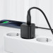 Acefast Зарядний пристрій Acefast A117 USB-C PD20W GaN black (6974316284987)
