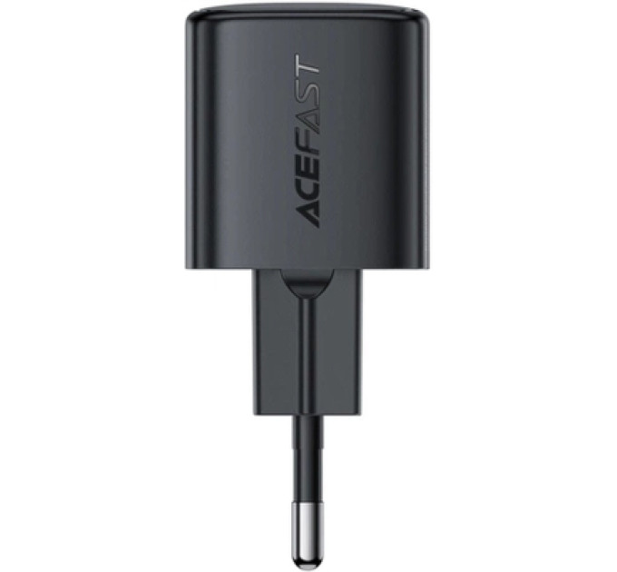 Acefast Зарядний пристрій Acefast A117 USB-C PD20W GaN black (6974316284987)