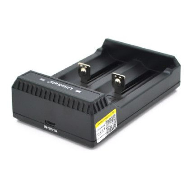 Liitokala Зарядний пристрій для акумуляторів Liitokala 2 Slots, LED, Li-ion, 10430/10440/14500/16340/17670/18500/18650/26650/25500/26700 (Lii-L2)