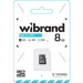 Карта пам'яті Wibrand 8GB mictoSD class 10 (WICDHC10/8GB)