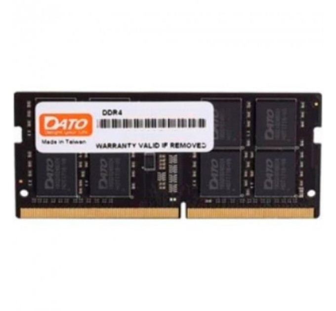 Модуль пам'яті для ноутбука SoDIMM DDR4 8GB 2666 MHz Dato (DT8G4DSDND26)
