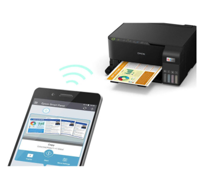 Epson Багатофункціональний пристрій Epson EcoTank L3550 WiFi (C11CK59404)