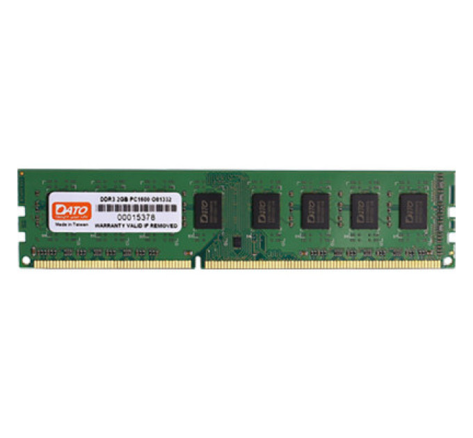 Модуль пам'яті для комп'ютера DDR3 4GB 1600 MHz Dato (DT4G3DLDND16)