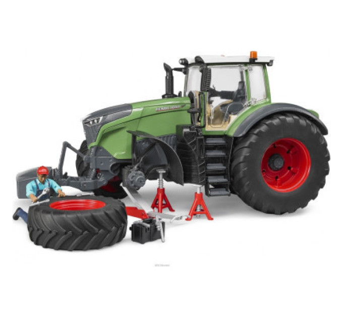 Bruder Спецтехніка Bruder Трактор Fendt 1050 Vario з фігуркою та аксесуарами для ремонту (04041)