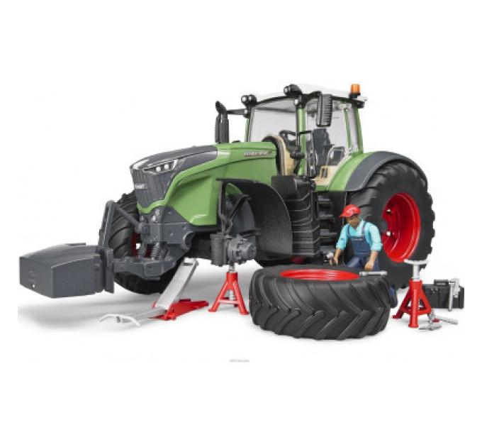 Bruder Спецтехніка Bruder Трактор Fendt 1050 Vario з фігуркою та аксесуарами для ремонту (04041)