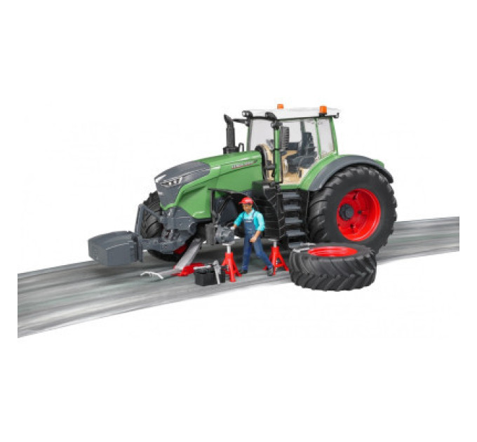 Bruder Спецтехніка Bruder Трактор Fendt 1050 Vario з фігуркою та аксесуарами для ремонту (04041)