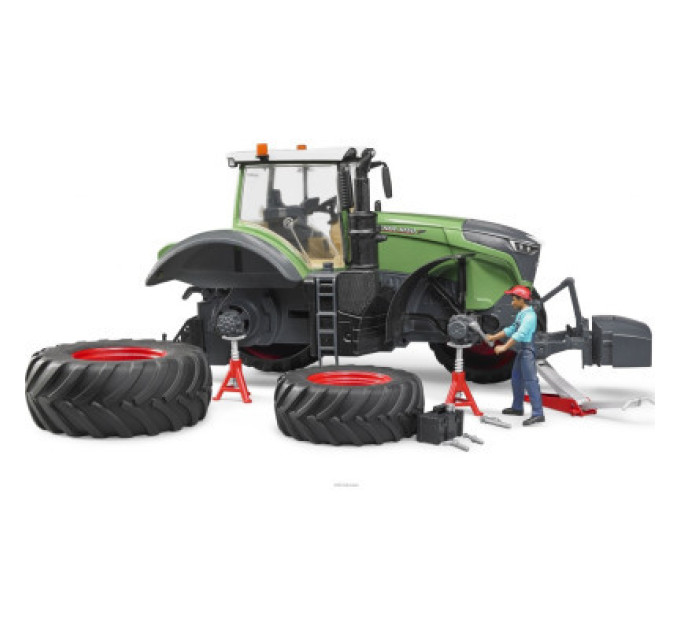 Bruder Спецтехніка Bruder Трактор Fendt 1050 Vario з фігуркою та аксесуарами для ремонту (04041)