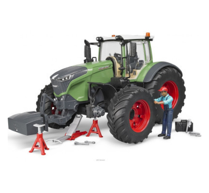Bruder Спецтехніка Bruder Трактор Fendt 1050 Vario з фігуркою та аксесуарами для ремонту (04041)