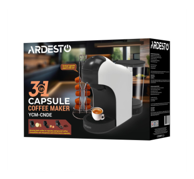 Капсульна кавоварка Ardesto YCM-CNDE