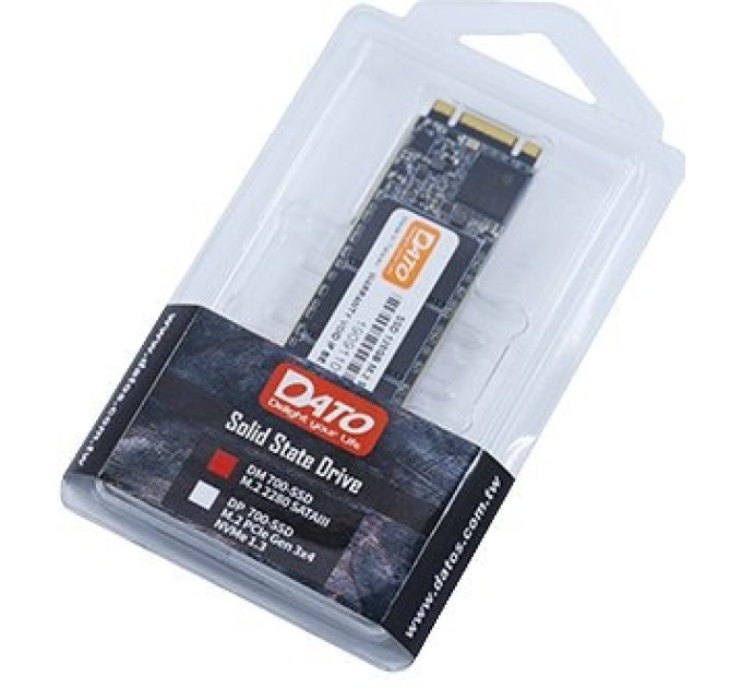 Накопичувач SSD  512GB Dato DM700 M.2 SATAIII 3D TLC (DM700SSD-512GB)