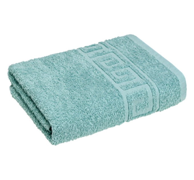 Рушник Home Line махровий бордюрний (бірюзовий) 400 гр/м2, 50х90 см (179748)